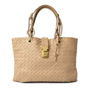 Bottega Veneta handbag Beige Tan intrecciato